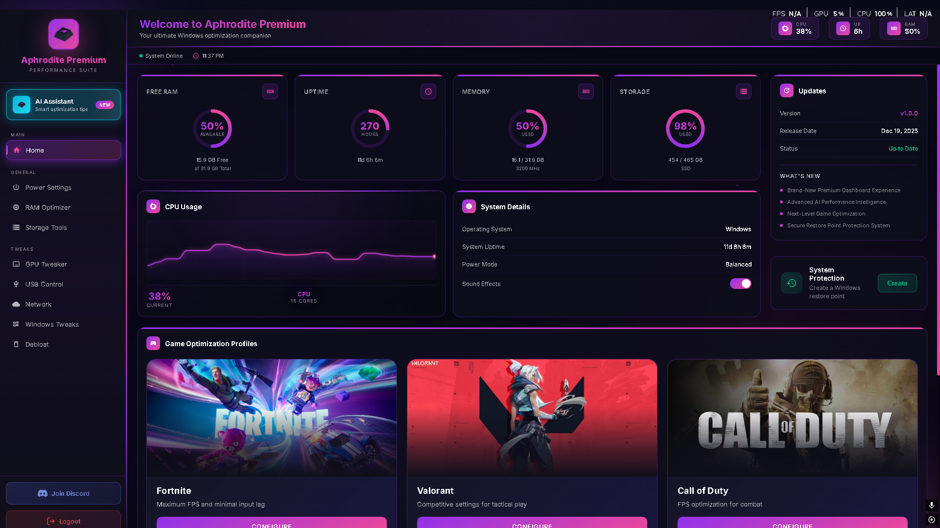 Premium PC Optimizations